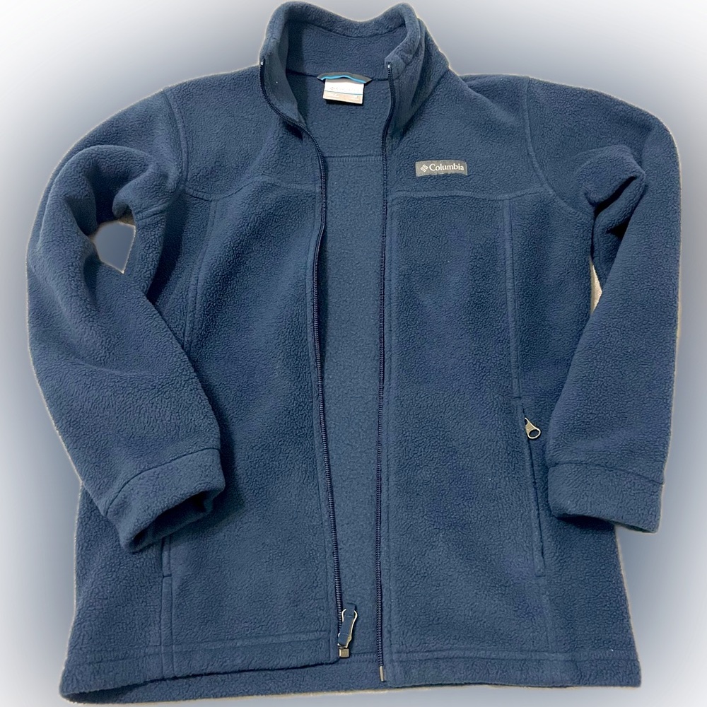 Columbia fleece jacket kids size m